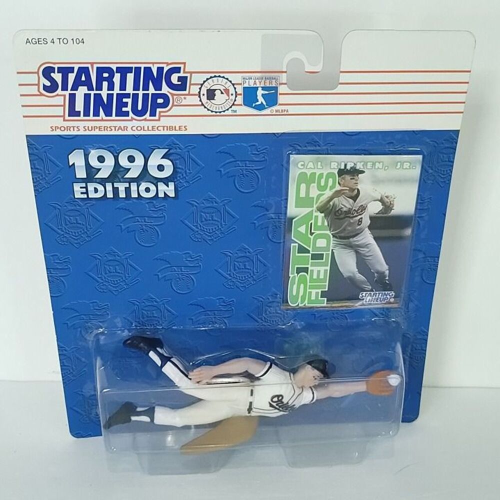 1996 Starting Lineup SLU Action Figure Cal Ripken Jr Star Fielders NEW